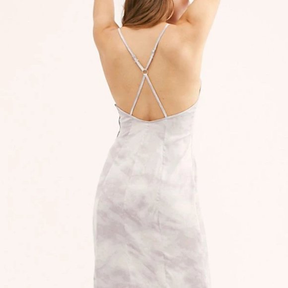 NWT FREE PEOPLE Chasing Shadows Slip Dress  size S - Picture 3 of 16